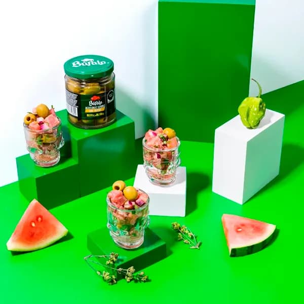 Ceviche de Atún con Aceitunas